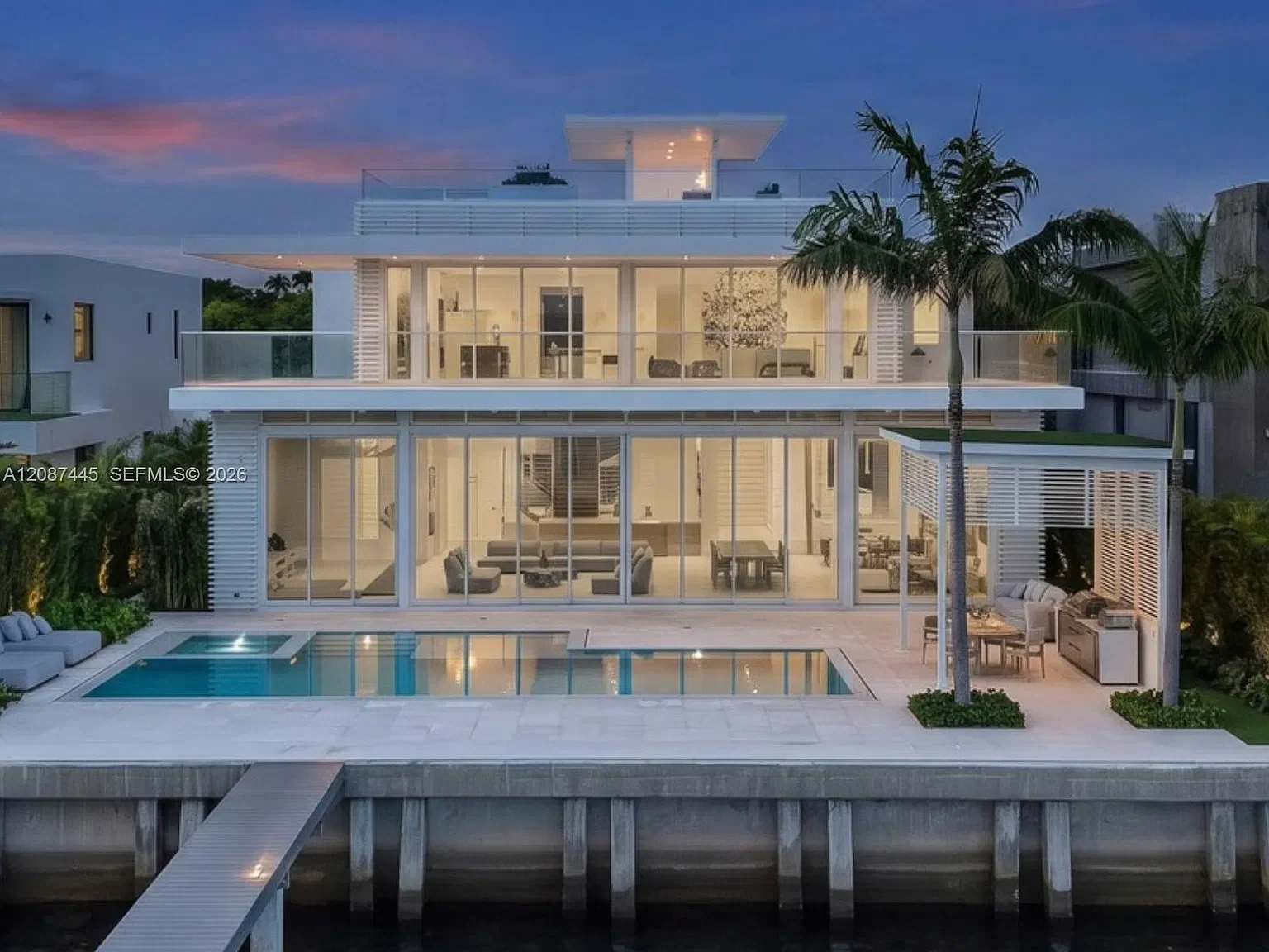 Biscayne Point neighborhood editorial imagery