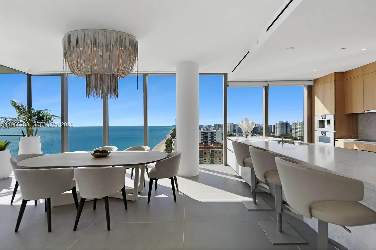 Hallandale Beach neighborhood editorial imagery