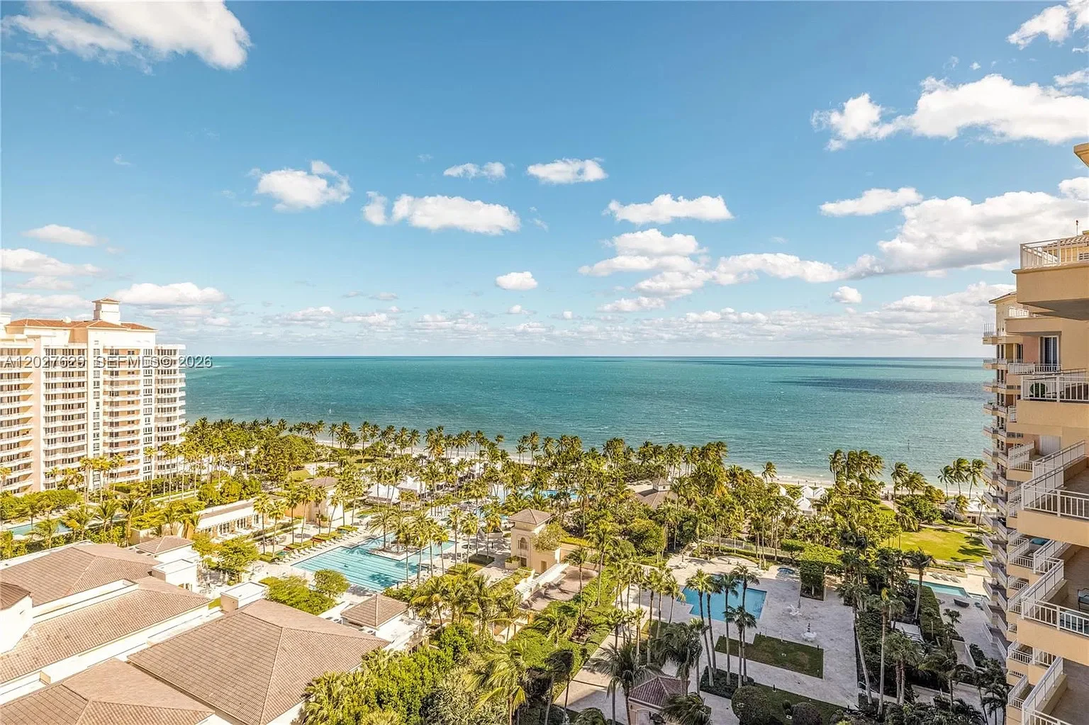Key Biscayne neighborhood waterfront