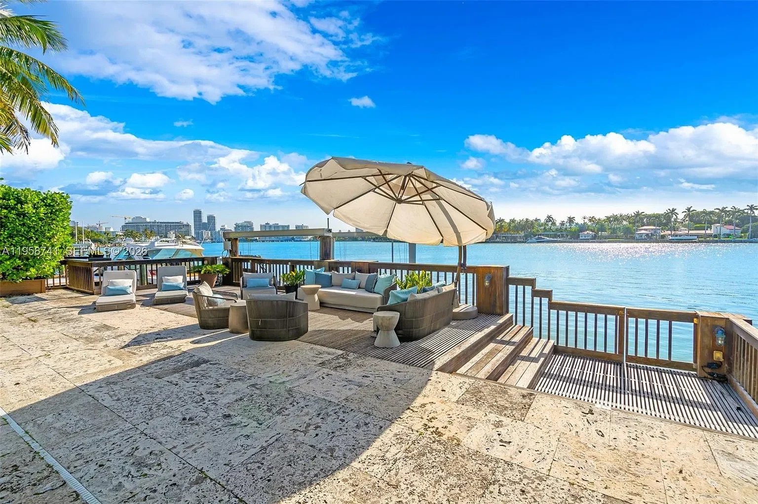 La Gorce Island neighborhood editorial imagery