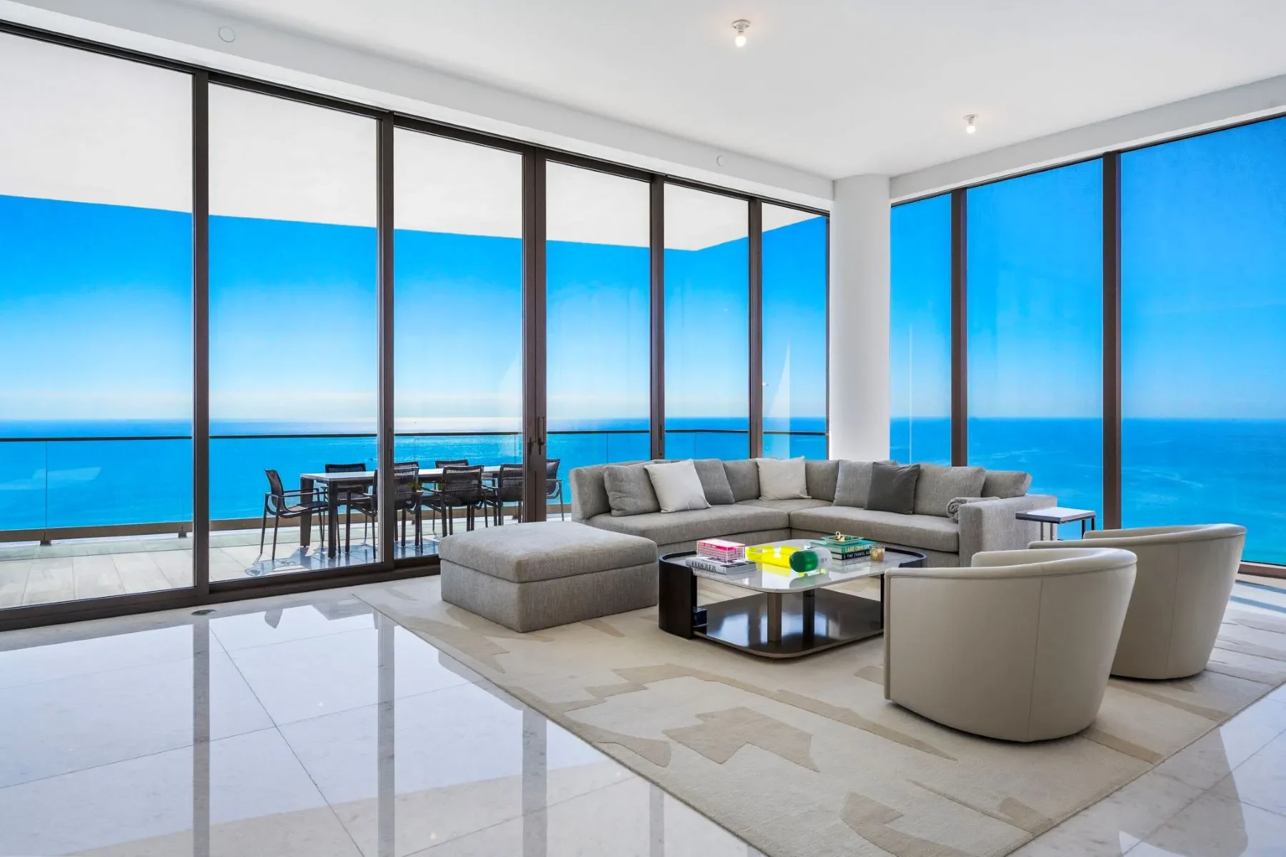 Sunny Isles Beach neighborhood editorial imagery